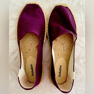 Soludos Espadrilles purple 8-8.5